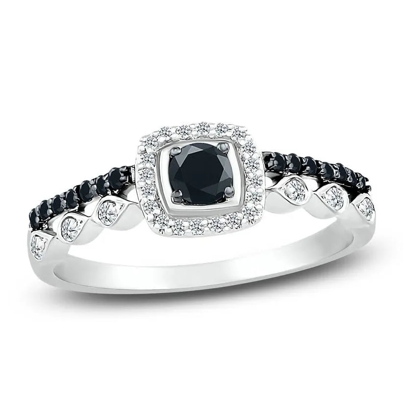 10k White Gold 5/8 ct